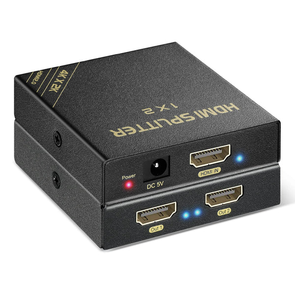 Premium 4K HDMI Splitter HDCP 2.2/2.3 Bypass PS5/PS4/PS3 Compatible HBAVLINK
