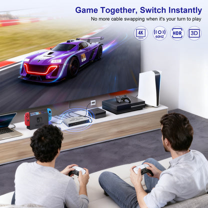 HDMI Switch 5 in 1 Out 4K 60Hz